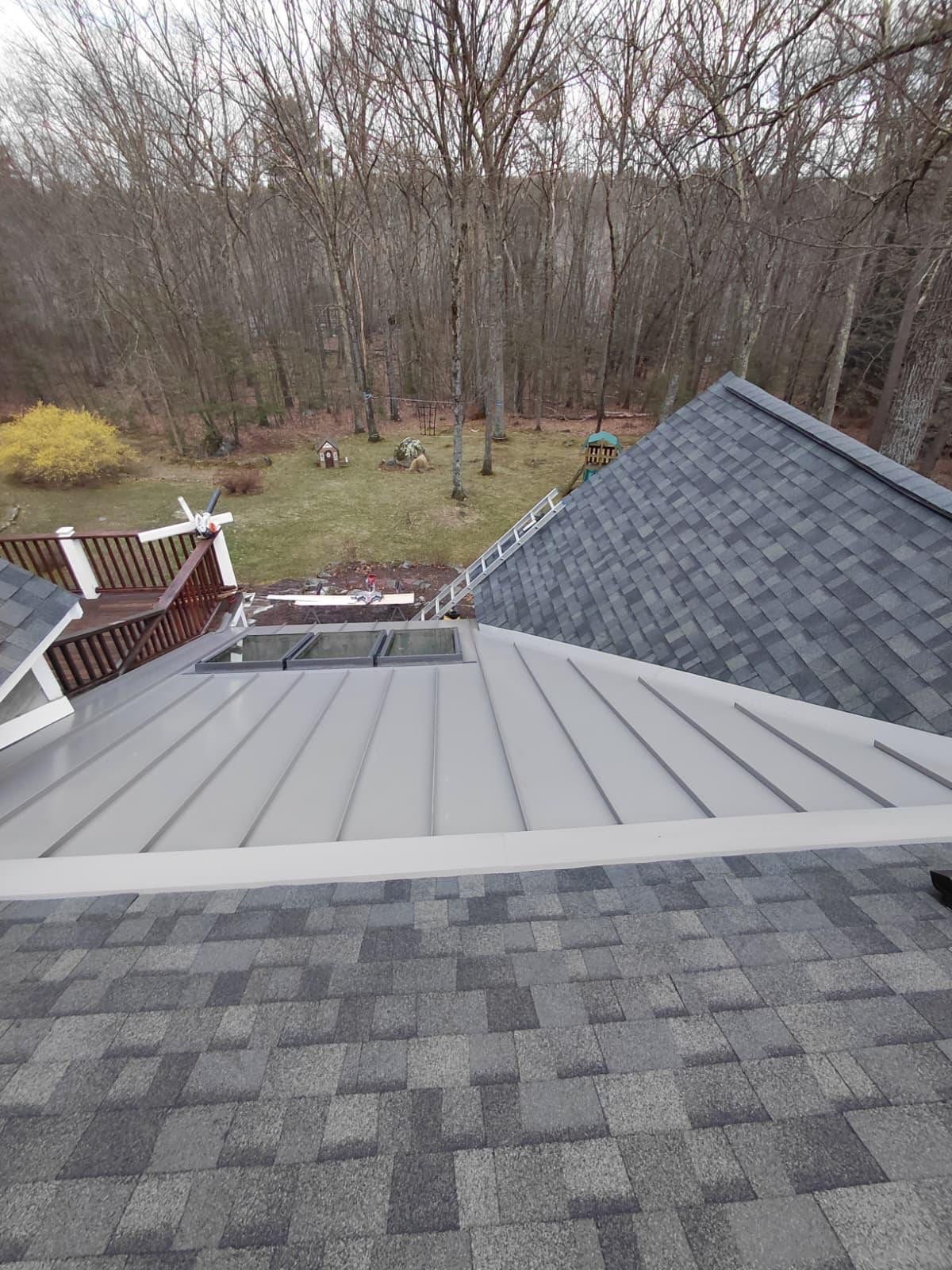 Project: Full Roof Replacement — Asphalt Shingle + Standing Seam Metal by Mighty Dog Roofing of Greater Middlesex County
