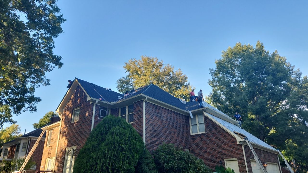 Happy Customer for Life by Just In Time Roofing and Restoration