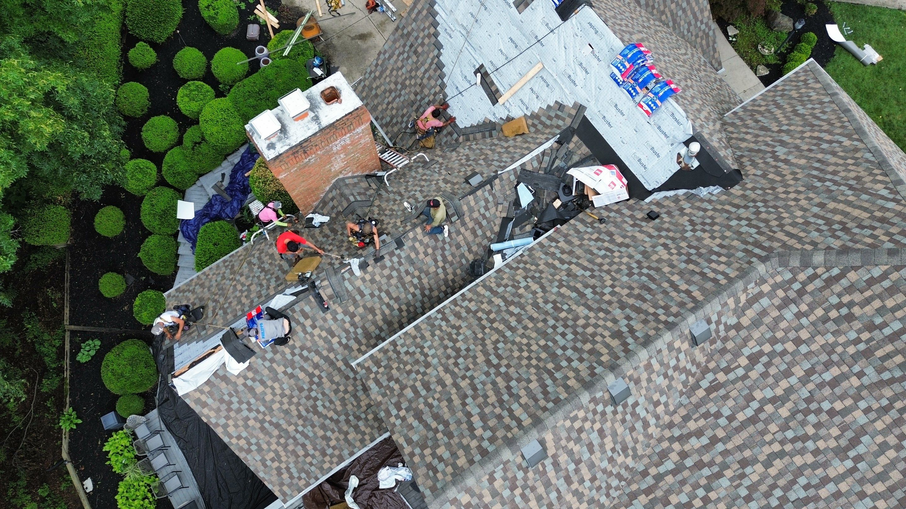 Residential Roofing Installation using Timberline HDZ Shingles - Cedar Falls by RoofX 