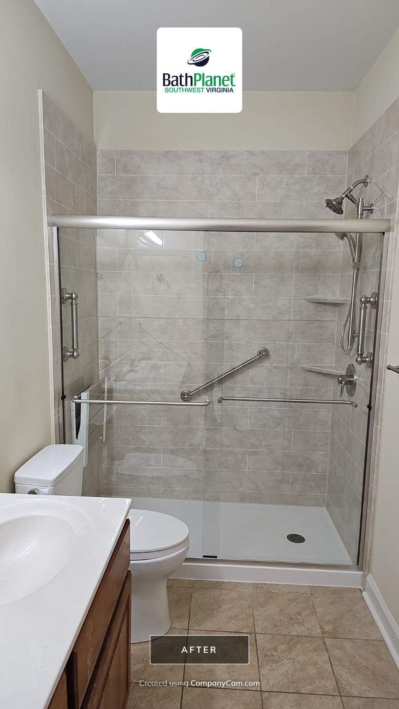 Tub to Shower by BathPlanet SW Virginia