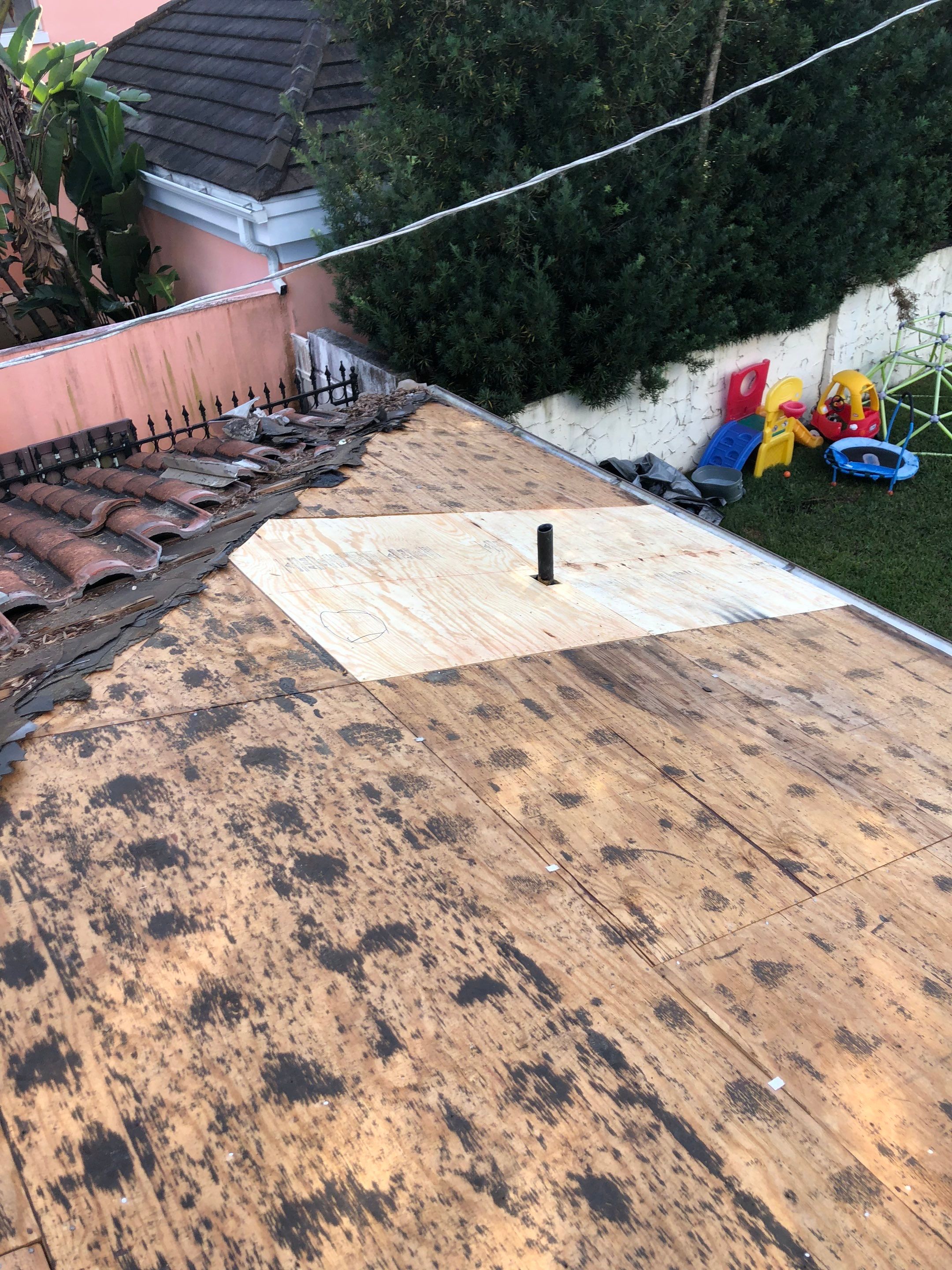 Residential Re-Roof using MS Metals, Copper Penny, Standing Seam. by First Due Roofing
