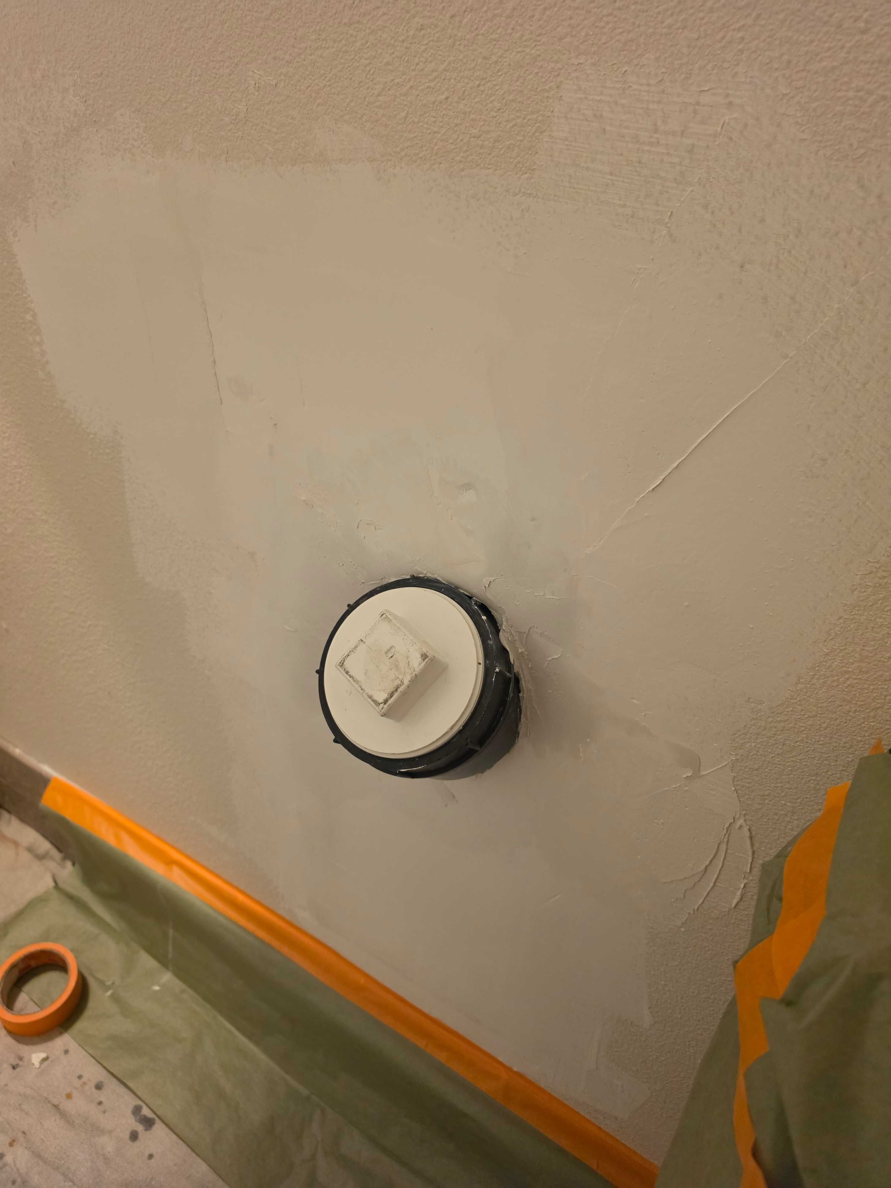 Commercial Drywall Repair – Bank Bathroom (Enumclaw) by Equipped Painting