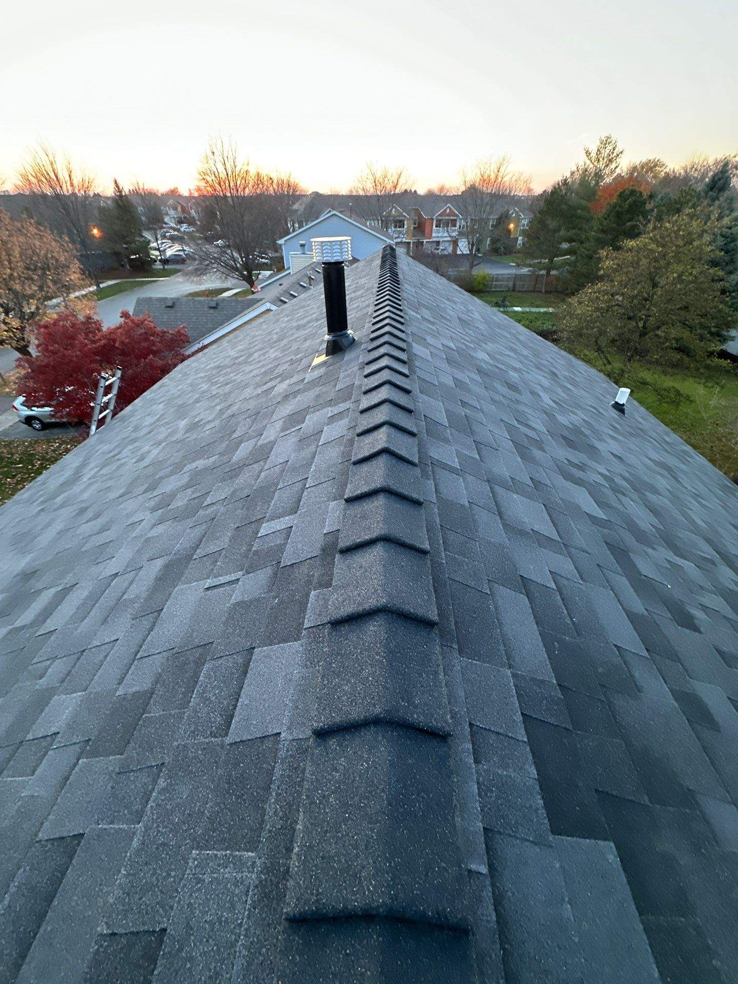 Residential Roofing Installation using Malarkey Roofing by Perfect Exteriors Inc. 