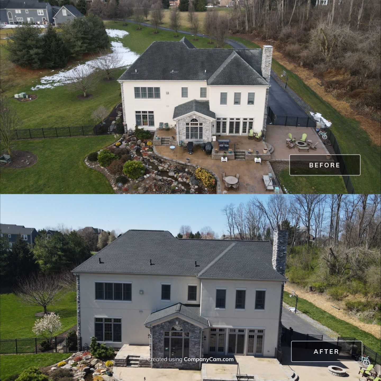 Residential Roofing Installation using Gaf Hdz Architectural Shingle by Teflon Roofing