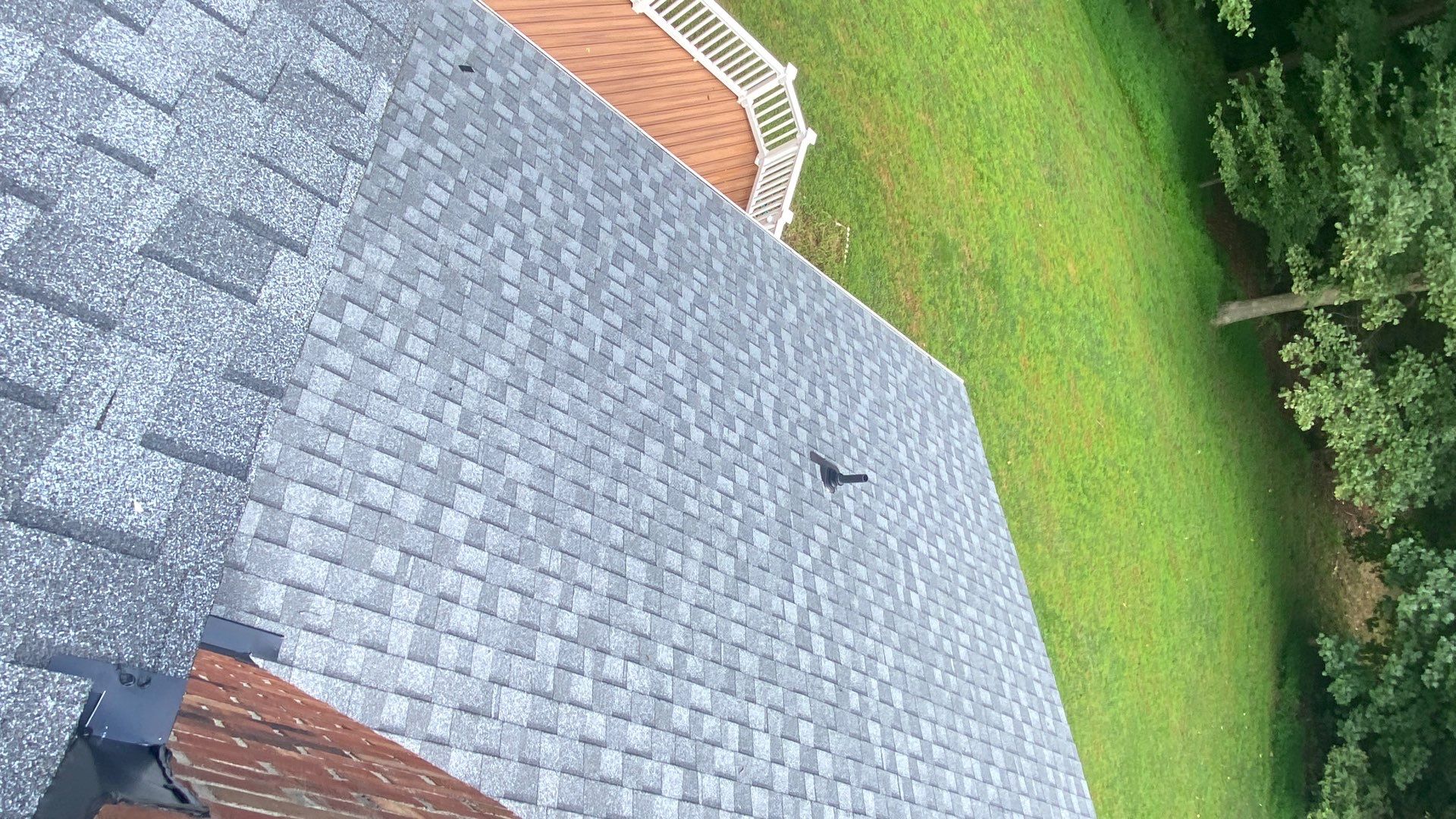 Oakton: Residential Roof Replacement with CertainTeed Landmark Designer Shingles in Pewter by RM Banning, Inc.