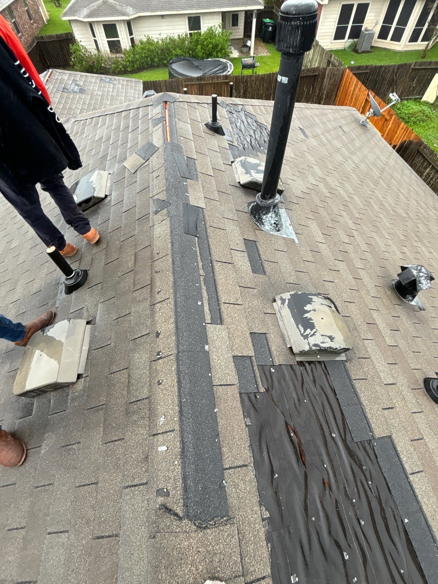Residential Roofing Repair using Owen's Corning Duration (Lifetime) Shingles by Roof Repair Company