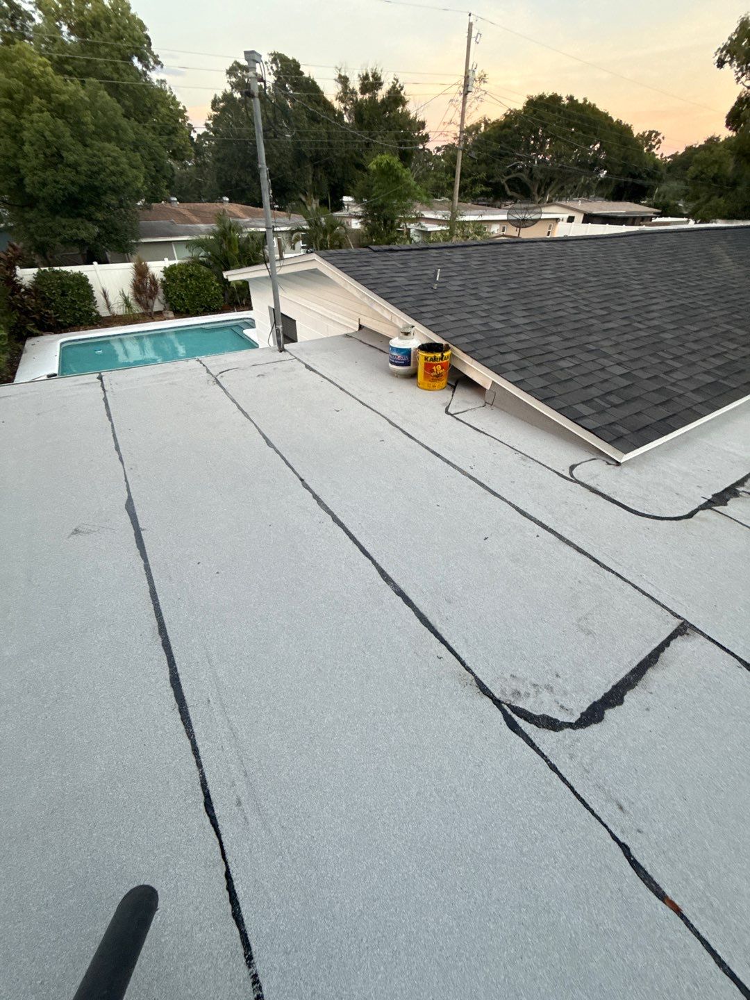 Project in St. Petersburg 33702 by Mitchell Roofing Company LLC 