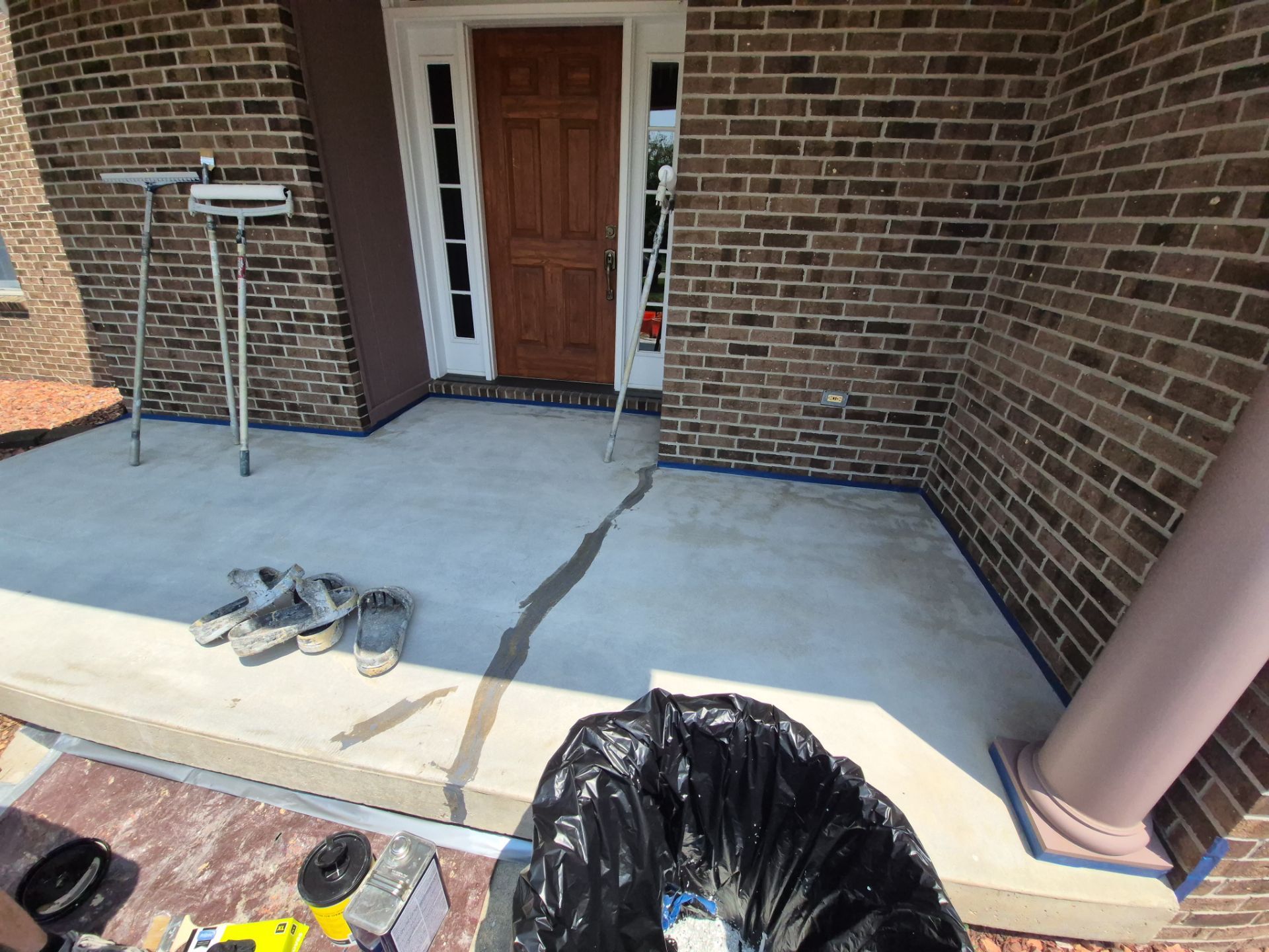 Project in Saginaw by Wise Coatings of Central Michigan