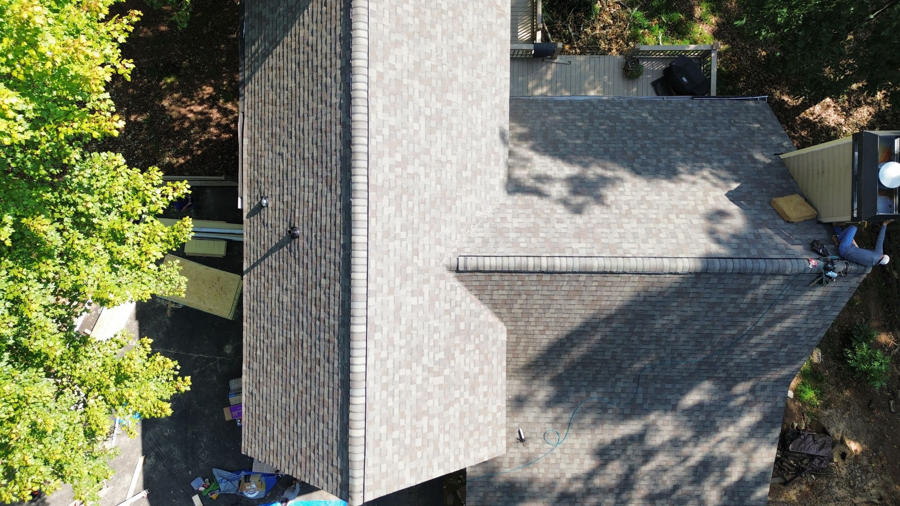 Big Canoe, GA Roof Replacement CertainTeed Landmark Weathered Wood by Reset Roofing
