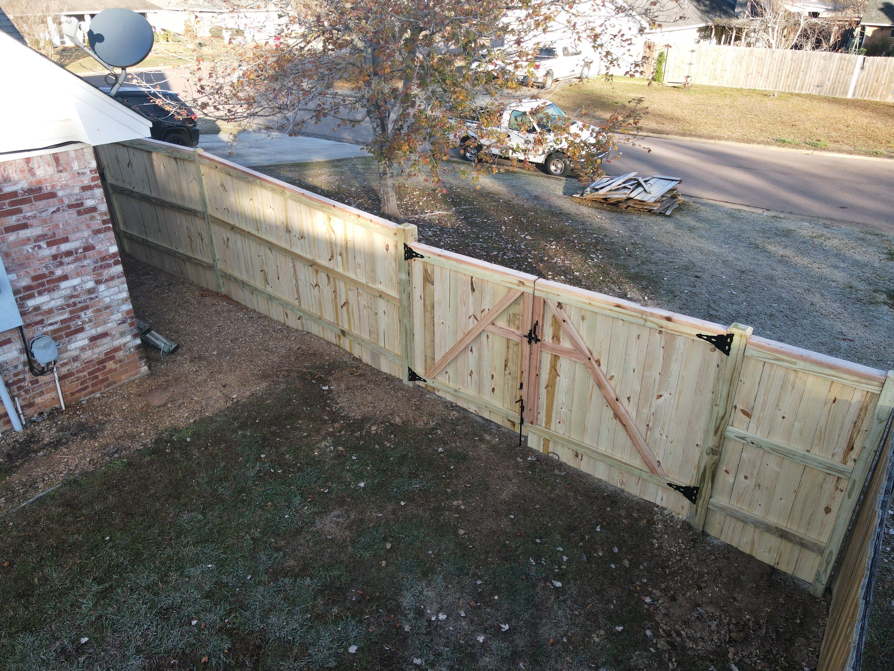 6ft Treated Pine Good Neighbor by Roberson Construction LLC