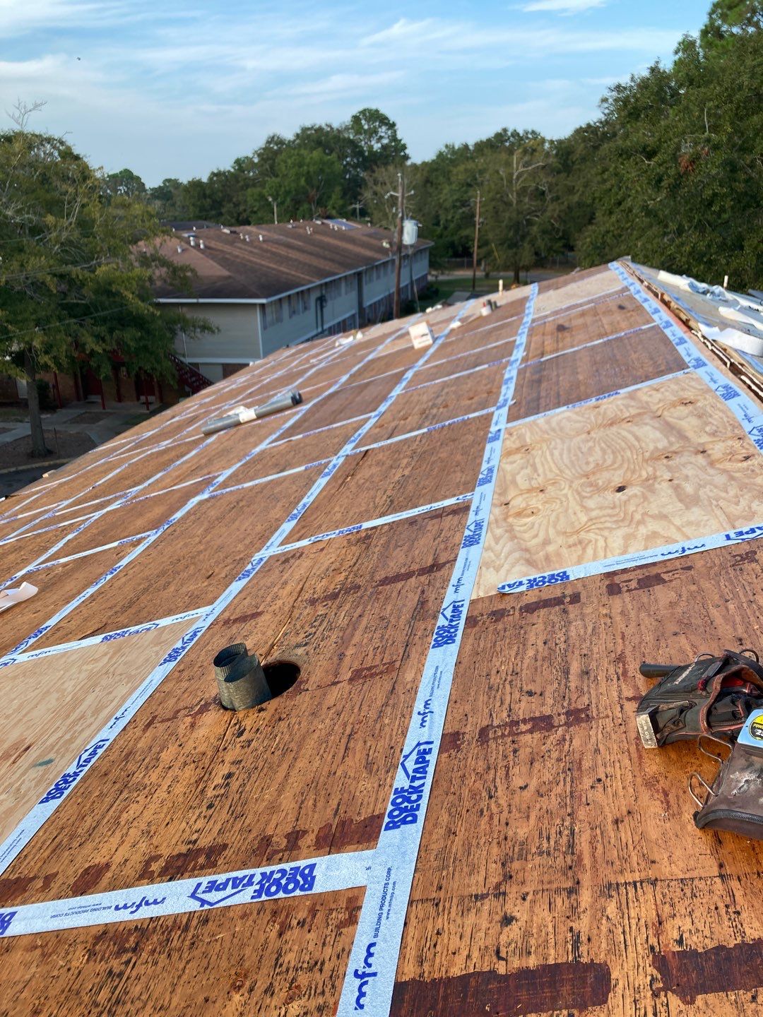 Residential Roofing Installation using Roof Replacement by American Roofing & Construction LLC