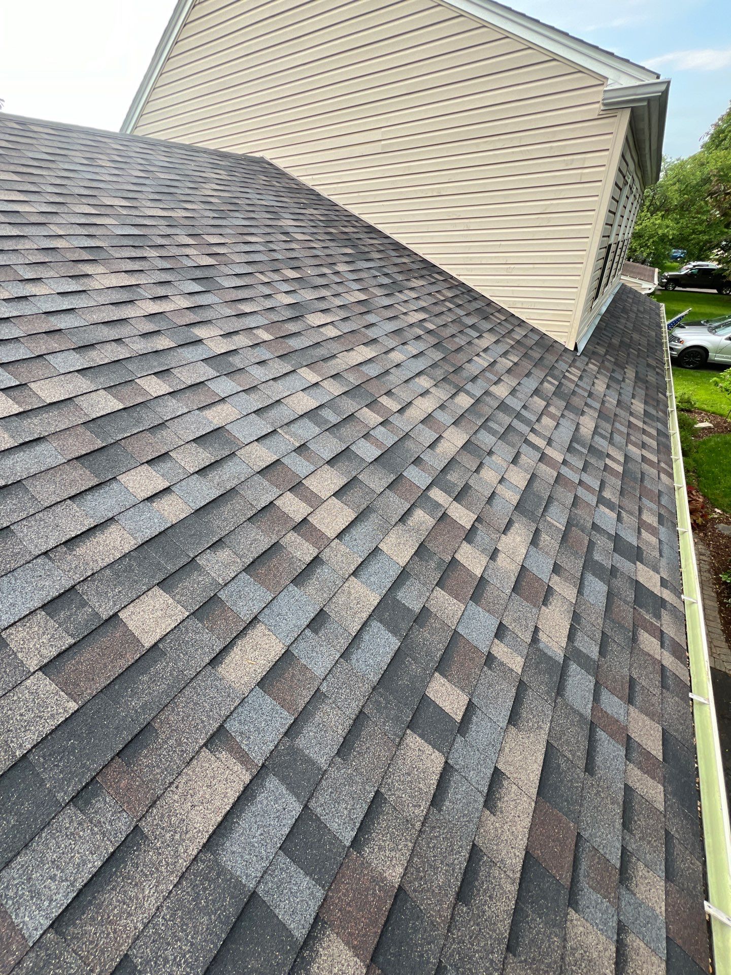 Residential Roofing Installation using Owens Corning  by Perfect Exteriors Inc. 