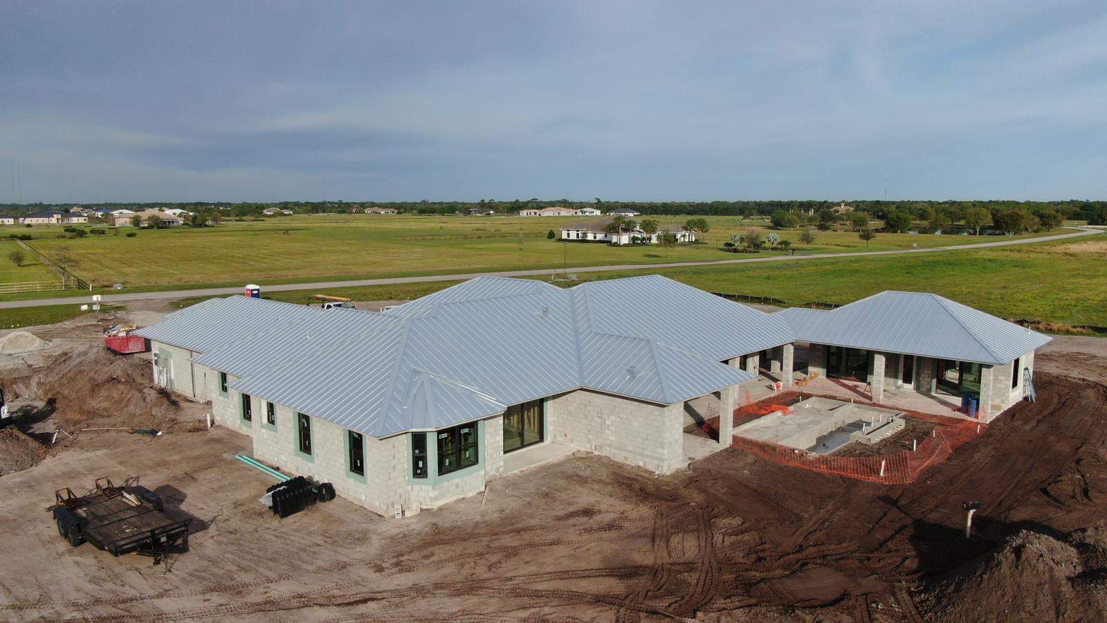 24ga 1" Nail-Strip Mill Finish by Total Roofing System The Metal Roof Experts
