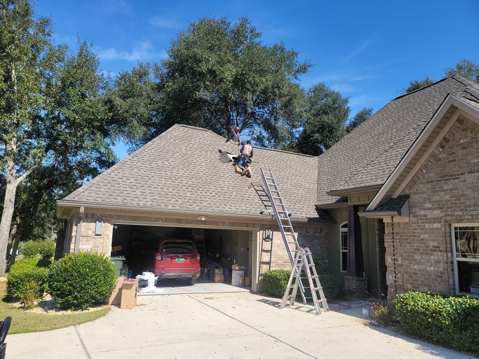 Residential Roofing Installation using Roof Replacement by American Roofing & Construction LLC