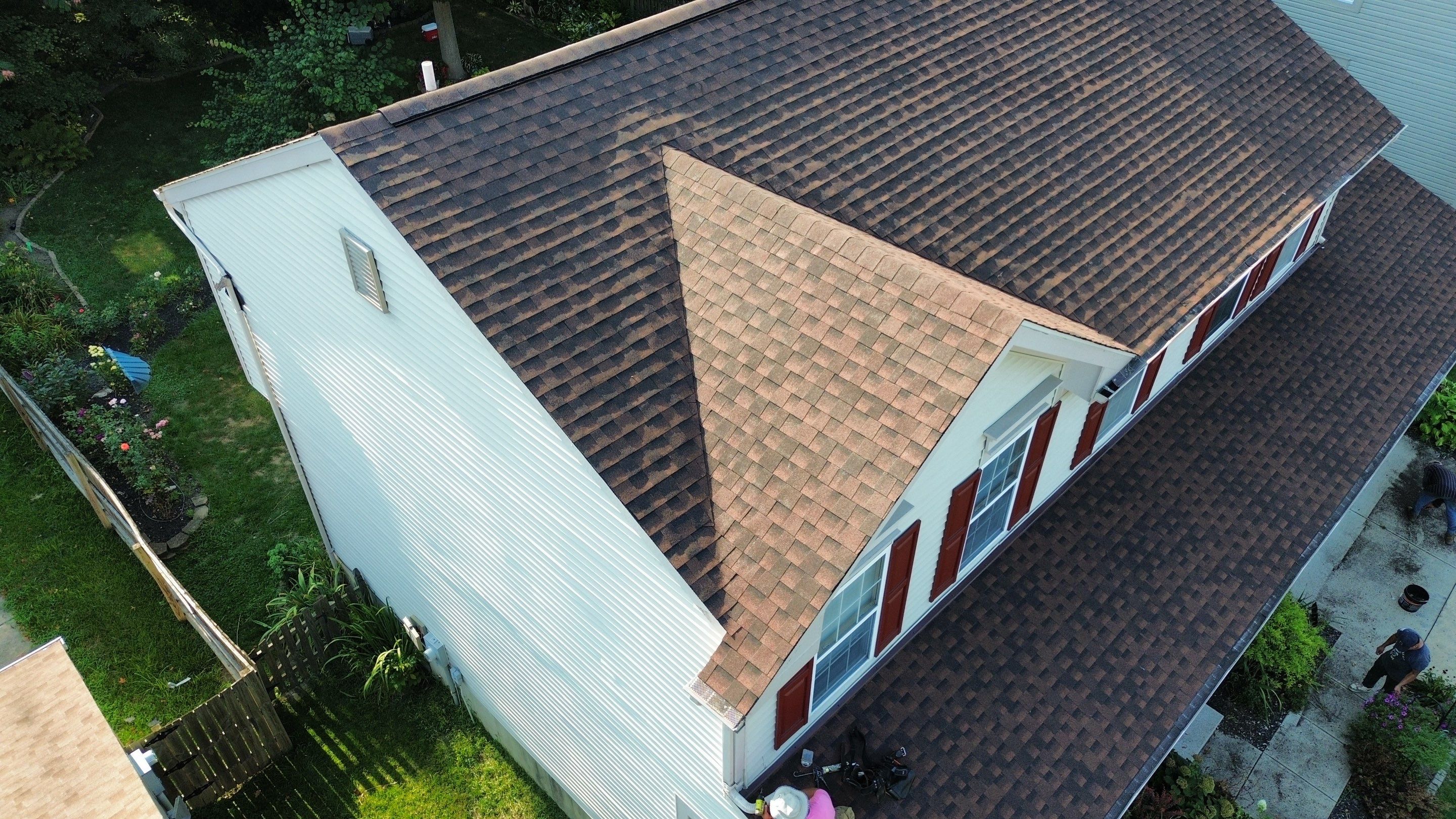 Residential Roofing Installation using Timberline HDZ Shingles - Hickory by RoofX 