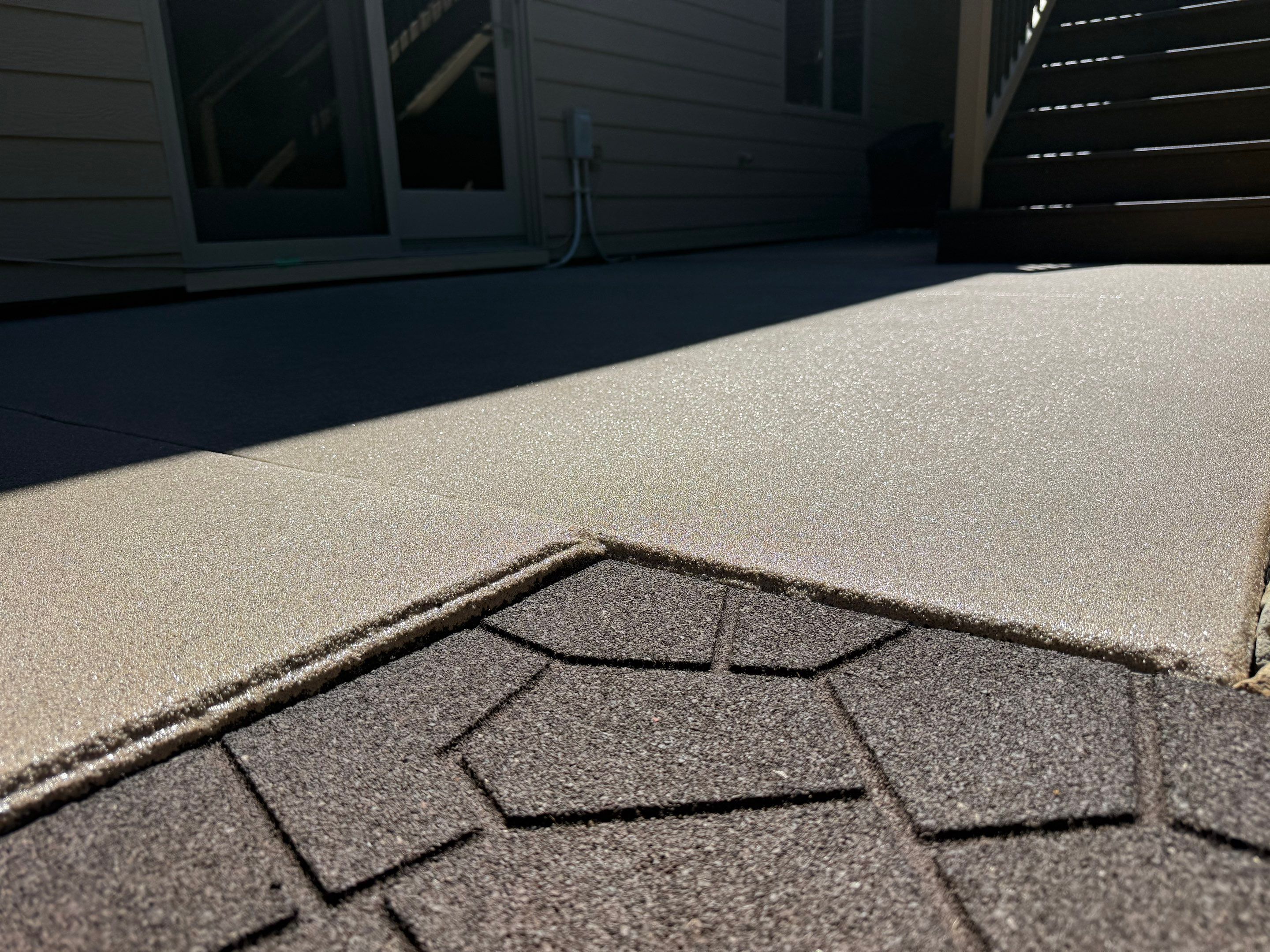 Textured Concrete Coating and Paver Patio Refresh in Sioux Falls by Select Painting, Coatings & Garage Cabinets