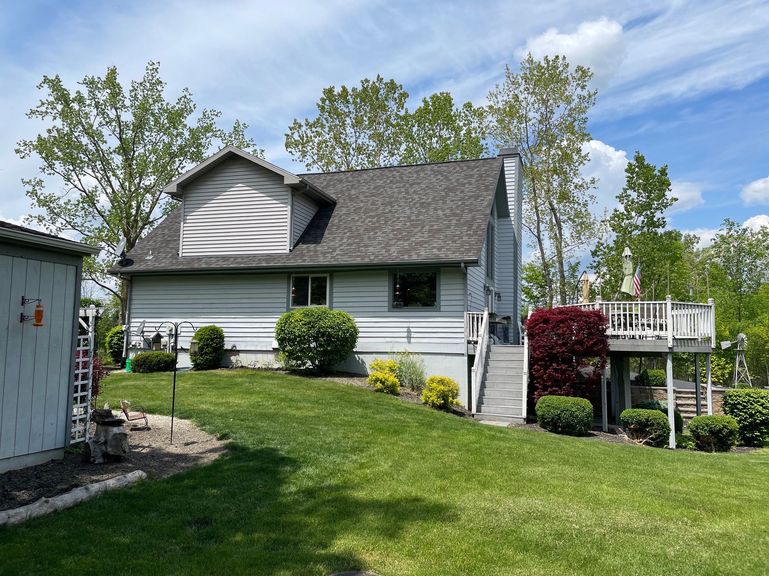 Residential Roofing Installation using Exposed Fastener Metal Roof by 4Ever Metal Roofing