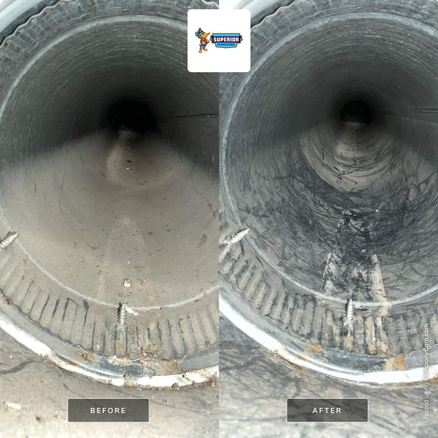 Air Duct Cleaning With a Vacuum Truck in Ellwood City, PA by Superior Air Duct Cleaning