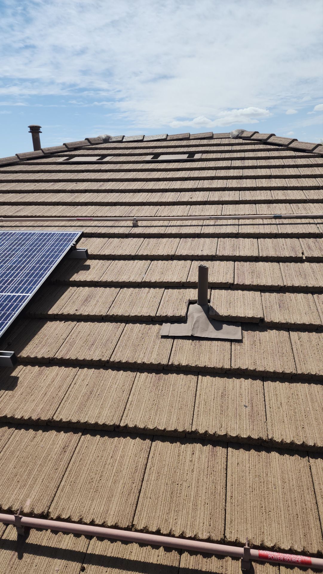 Mesa Tan Concrete Tile by Reimagine Roofing