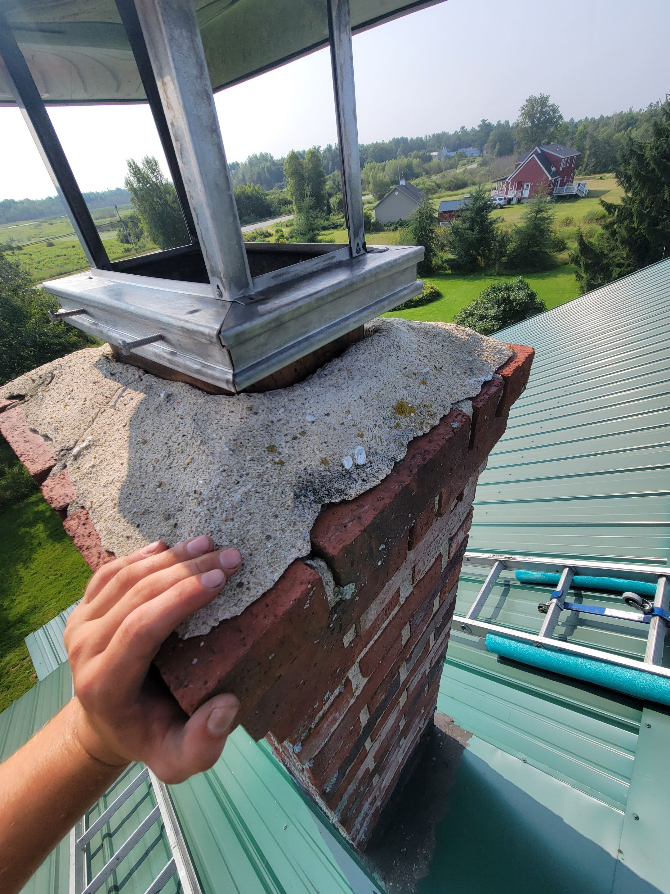 Roof Repair using All Thats Metal 29g Currigated  by The B.A.R Roofing
