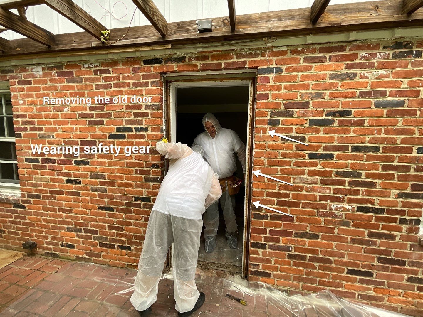 Door Installation using Provia Door by Alpha Design Services