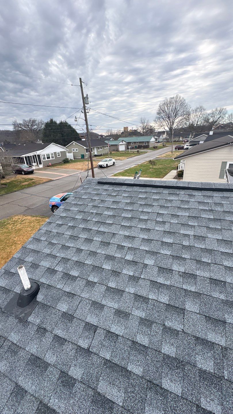 Residential Roofing Installation using EPDM and GAF Timberline HDZ Hickory by Rainstoppers Roofing