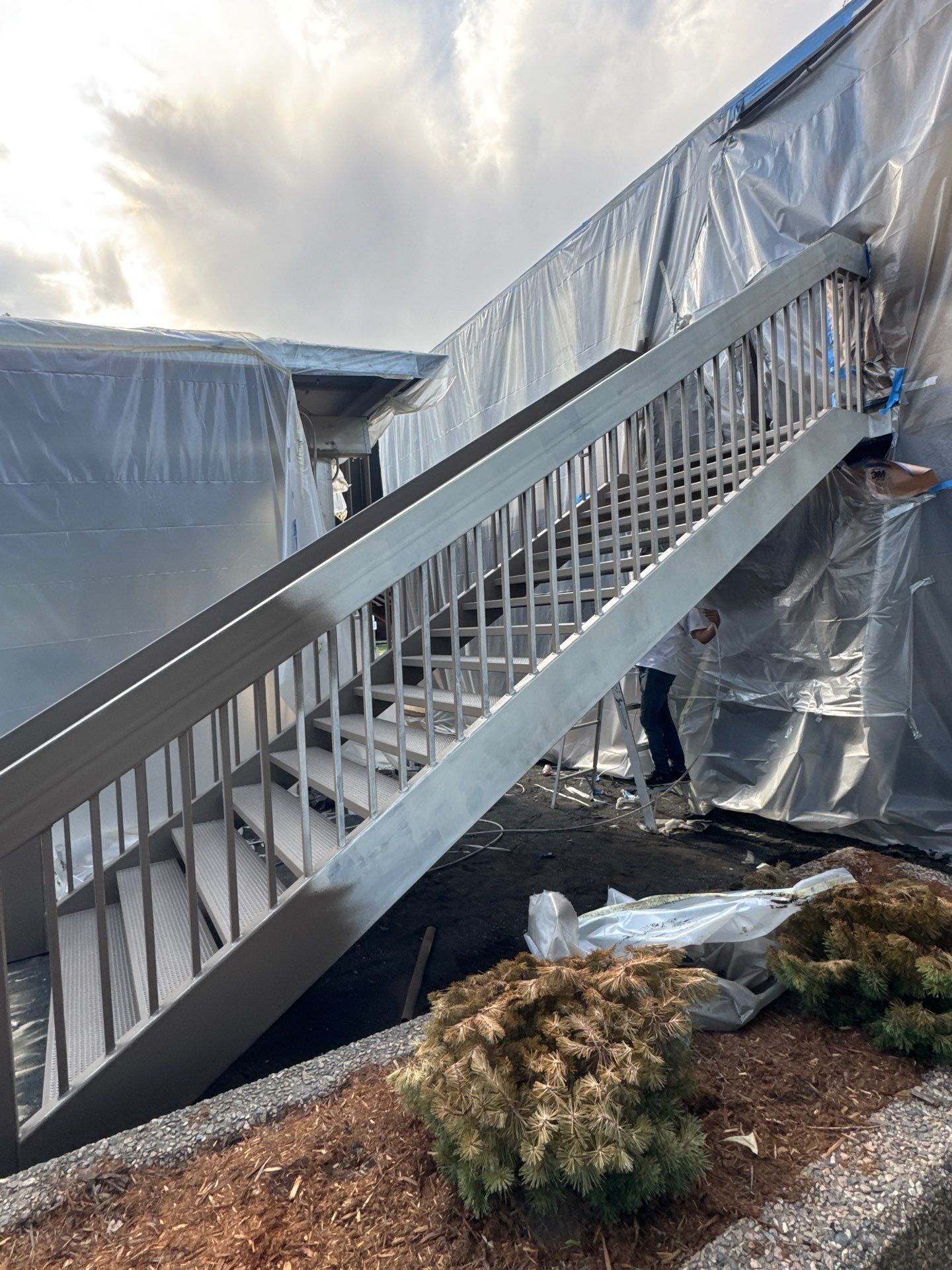 Meldrum Staircase by Five Star Painting of Fort Collins, Longmont, Golden and Thornton
