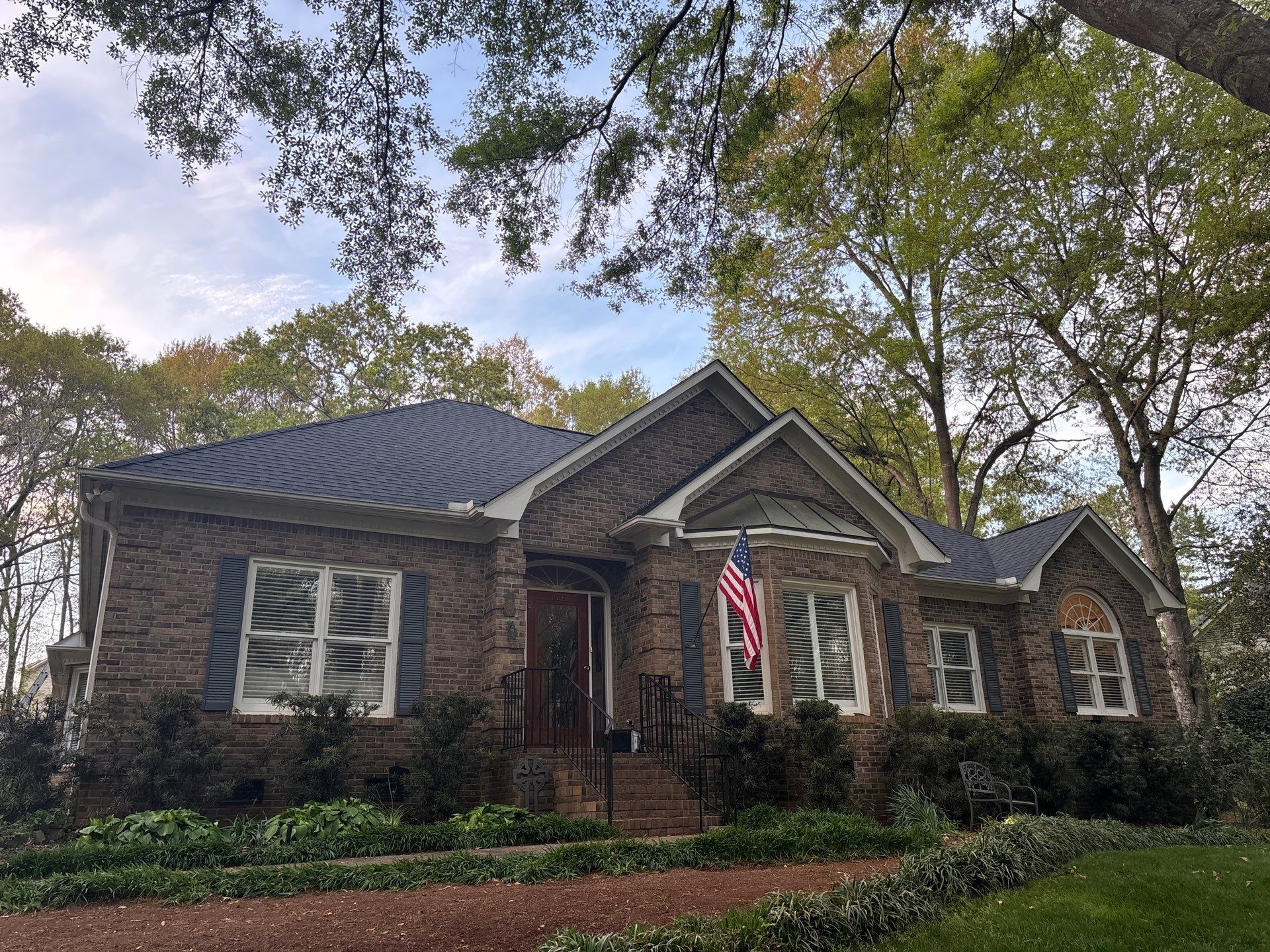 Spartanburg Residential Roof Replacement with Architectural Shingles and Skylights by Roofers LLC