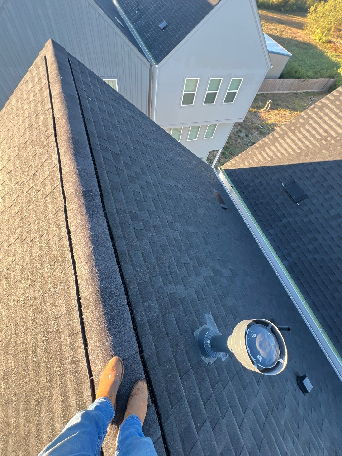Hail Damage using Owen's Corning Duration (Lifetime) Shingles by Roof Repair Company