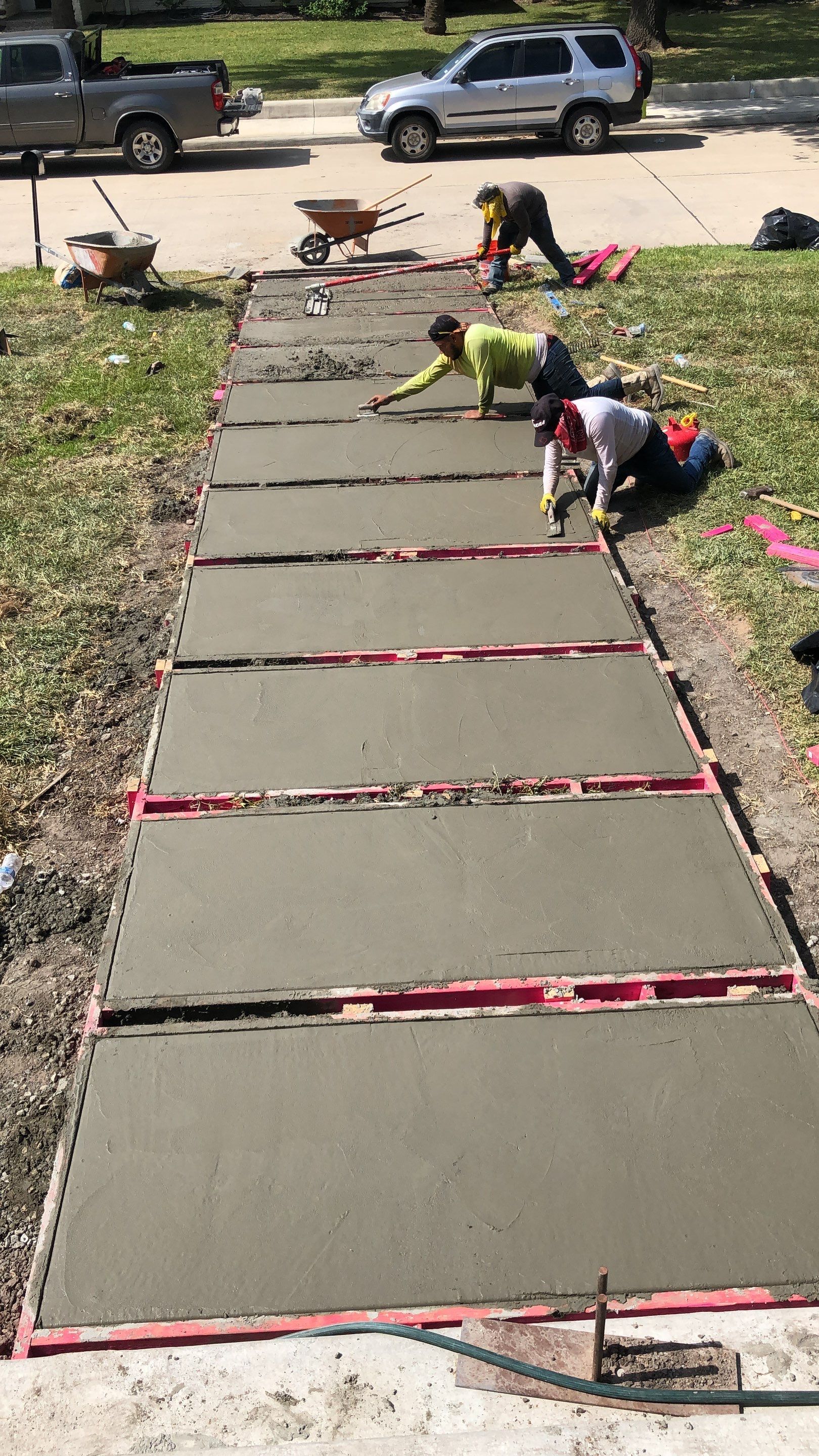 Driveway Installation by V General Contractors 