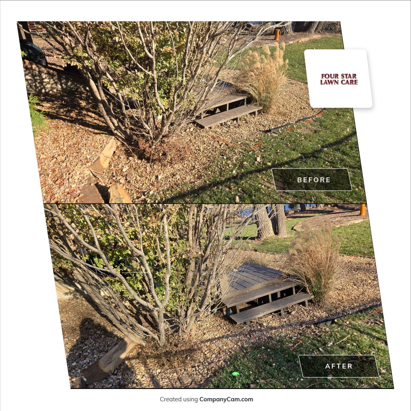 Project in Wichita by Four Star Lawn Care
