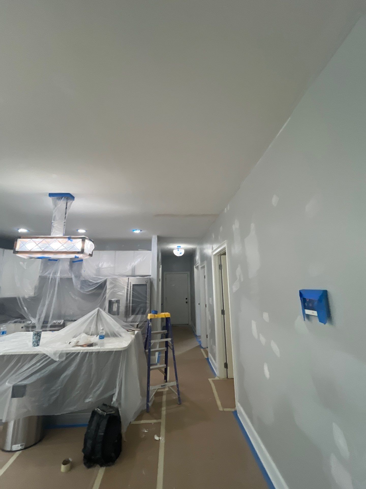Interior Fresh Coat of paint & Deck stain by GonzalezPainters & Contractors Inc