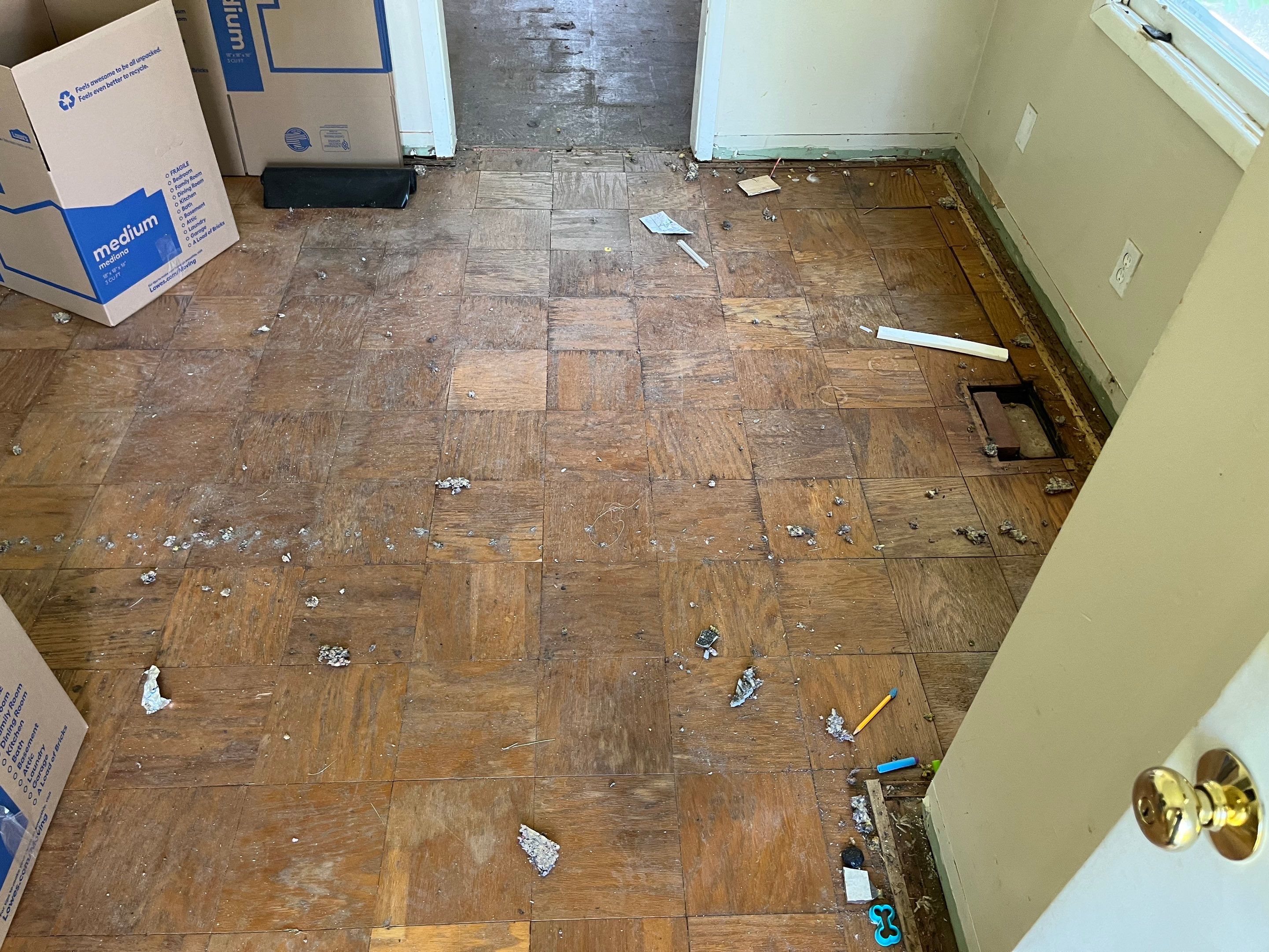 Repairs after water and asbestos remediation by ANR Restoration