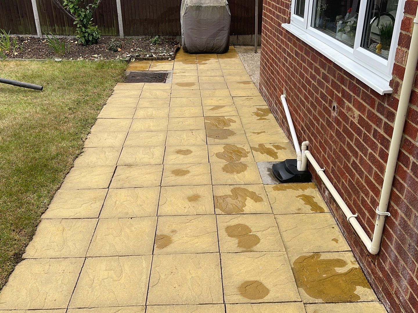 Roof - Driveway - Patio Clean using Honda 15lpm Low Pressure Washing Machine by Ges Exterior Cleaning ltd