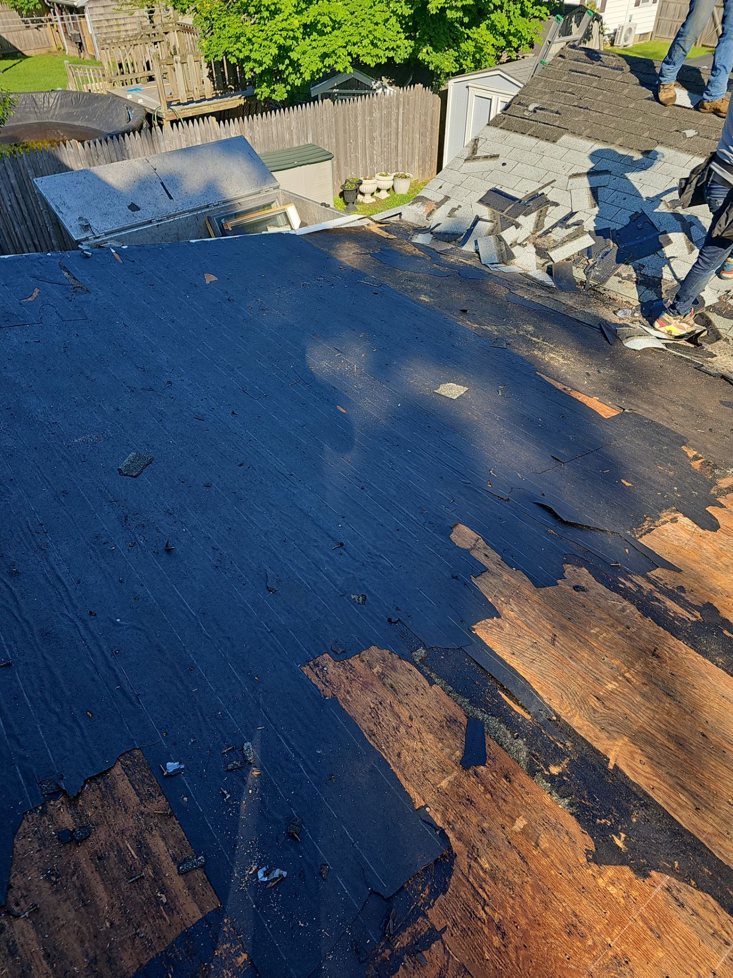 Residential Roofing Installation using Tamko Titan XT - Virginia Slate by A Plus Exterior