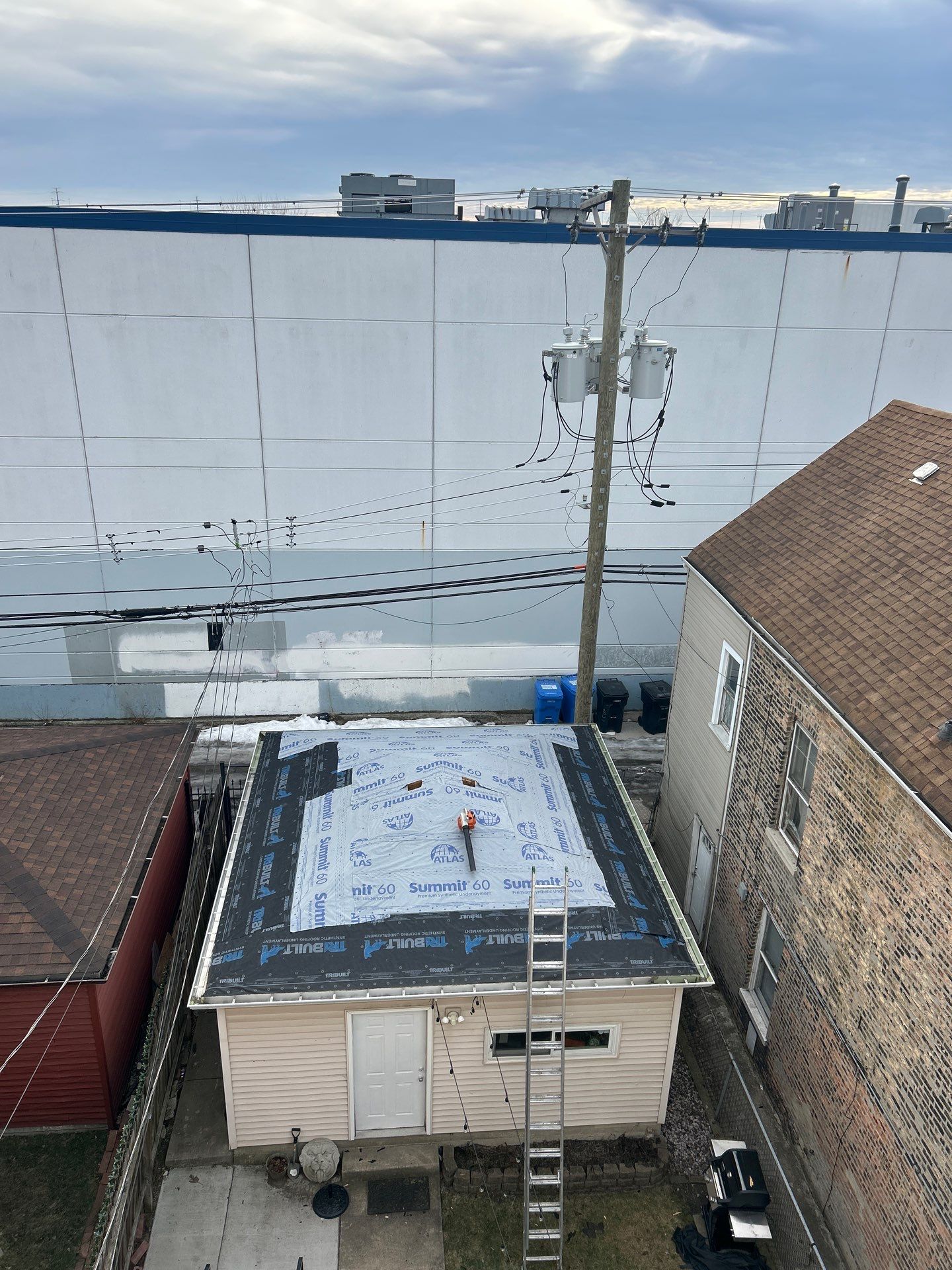 Roof Replacement by hail and wind damage  by Just Brilliant Restoration JBR