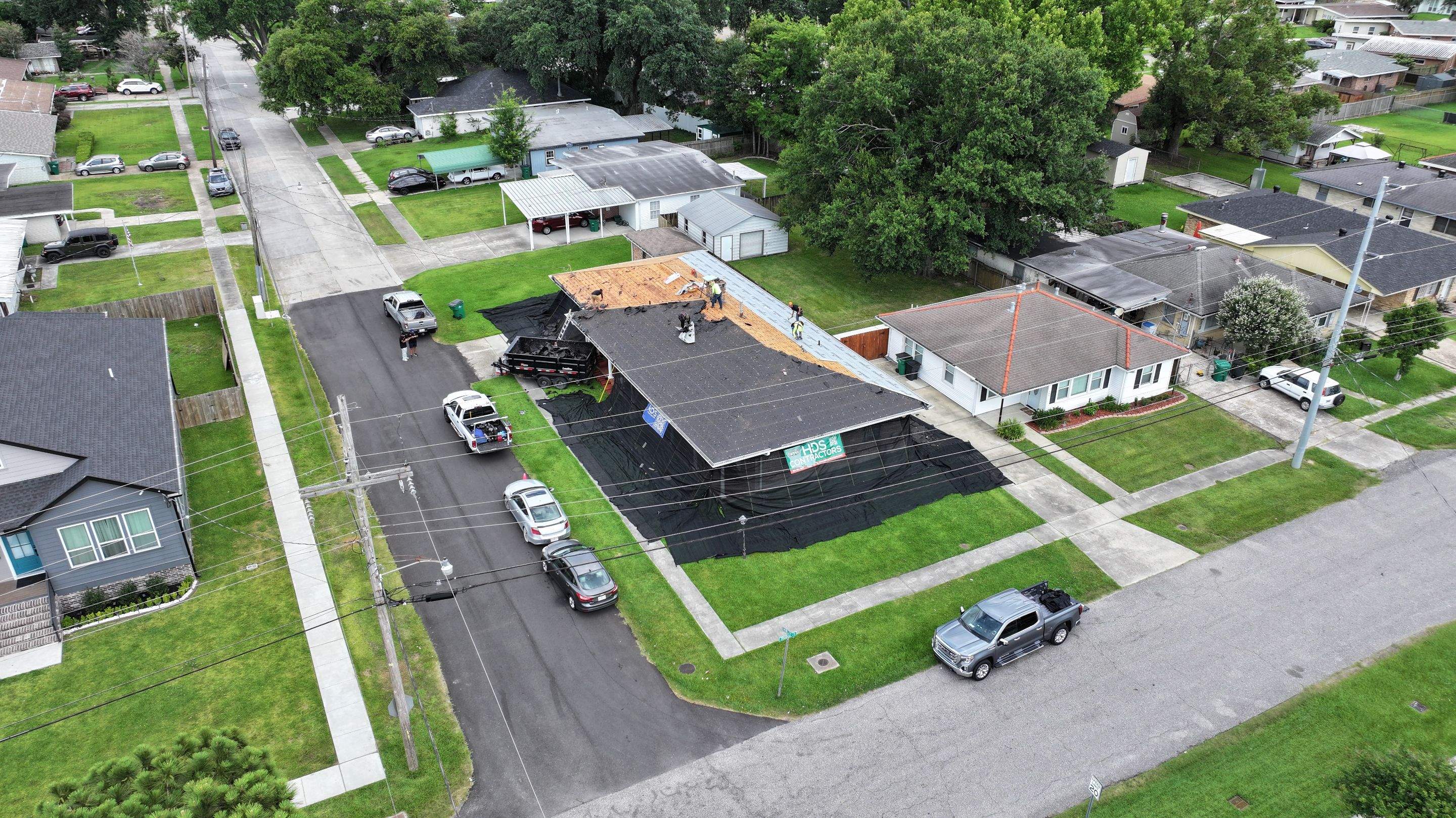 Roof Replacement in Metairie by HDS Contractors