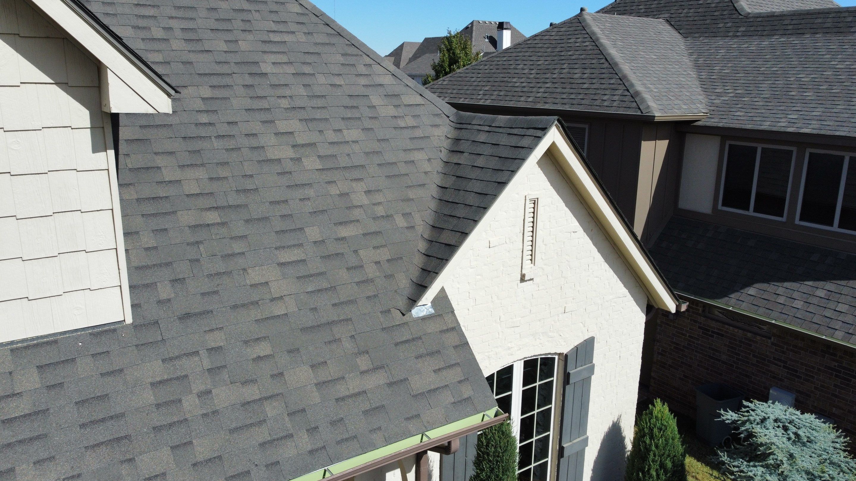 Residential Roof Replacement using Malarkey Vista (Weathered Wood) by Sentry Roofing