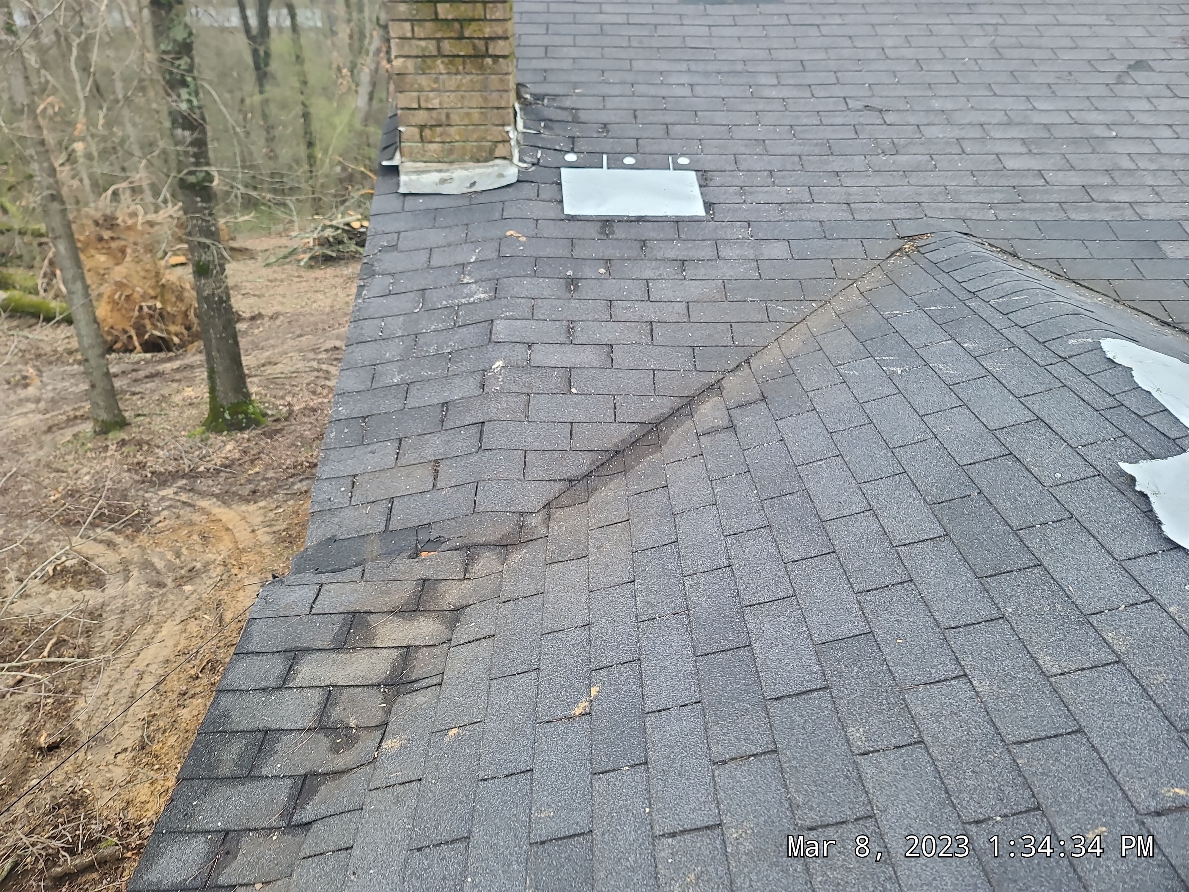 Residential Shingle Reroof using Certainteed Landmark 3-Tab by Hostetler Roofing