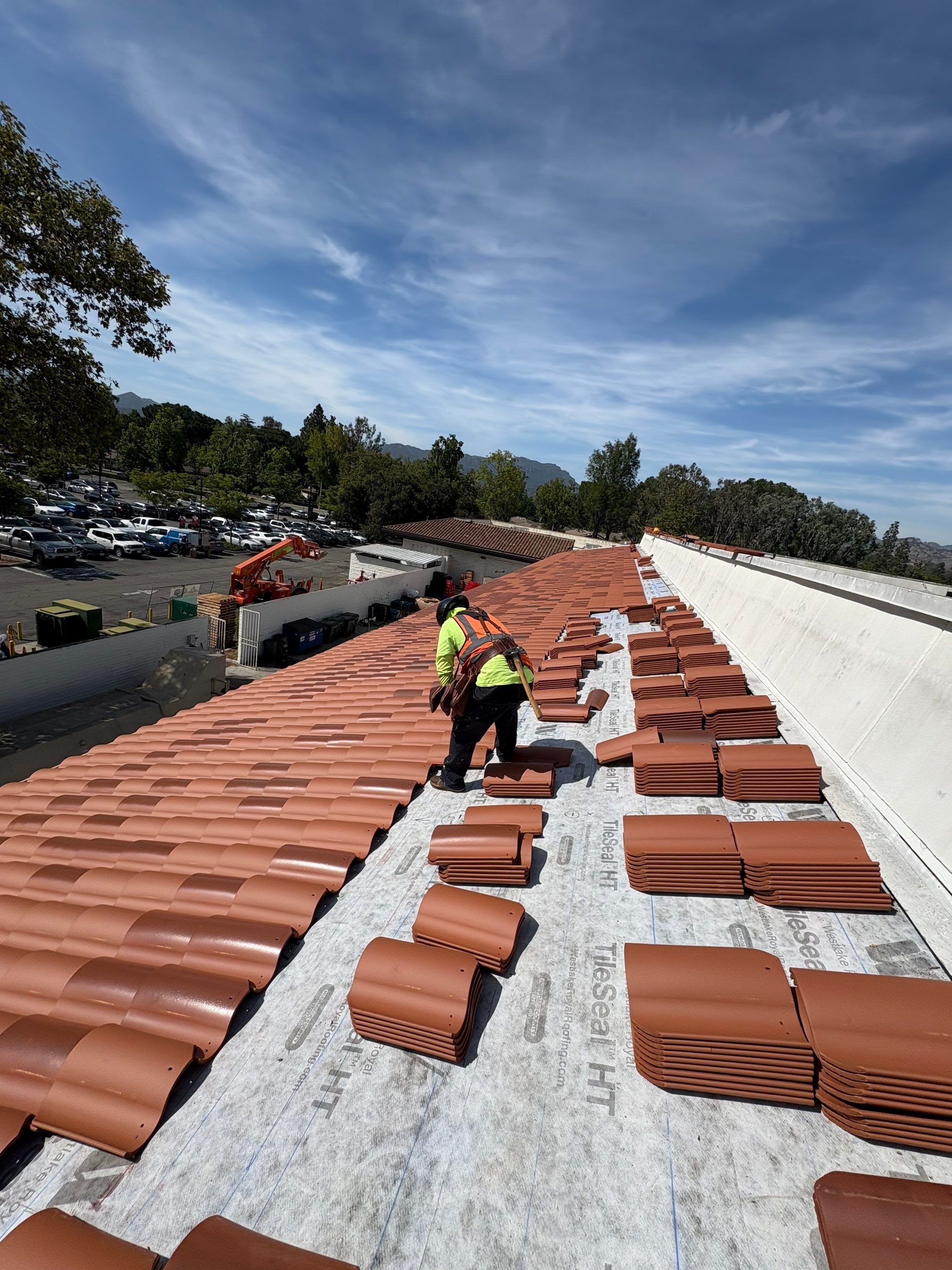 Regency Westlake Shopping Center  by Sanchez Single Ply Roofing