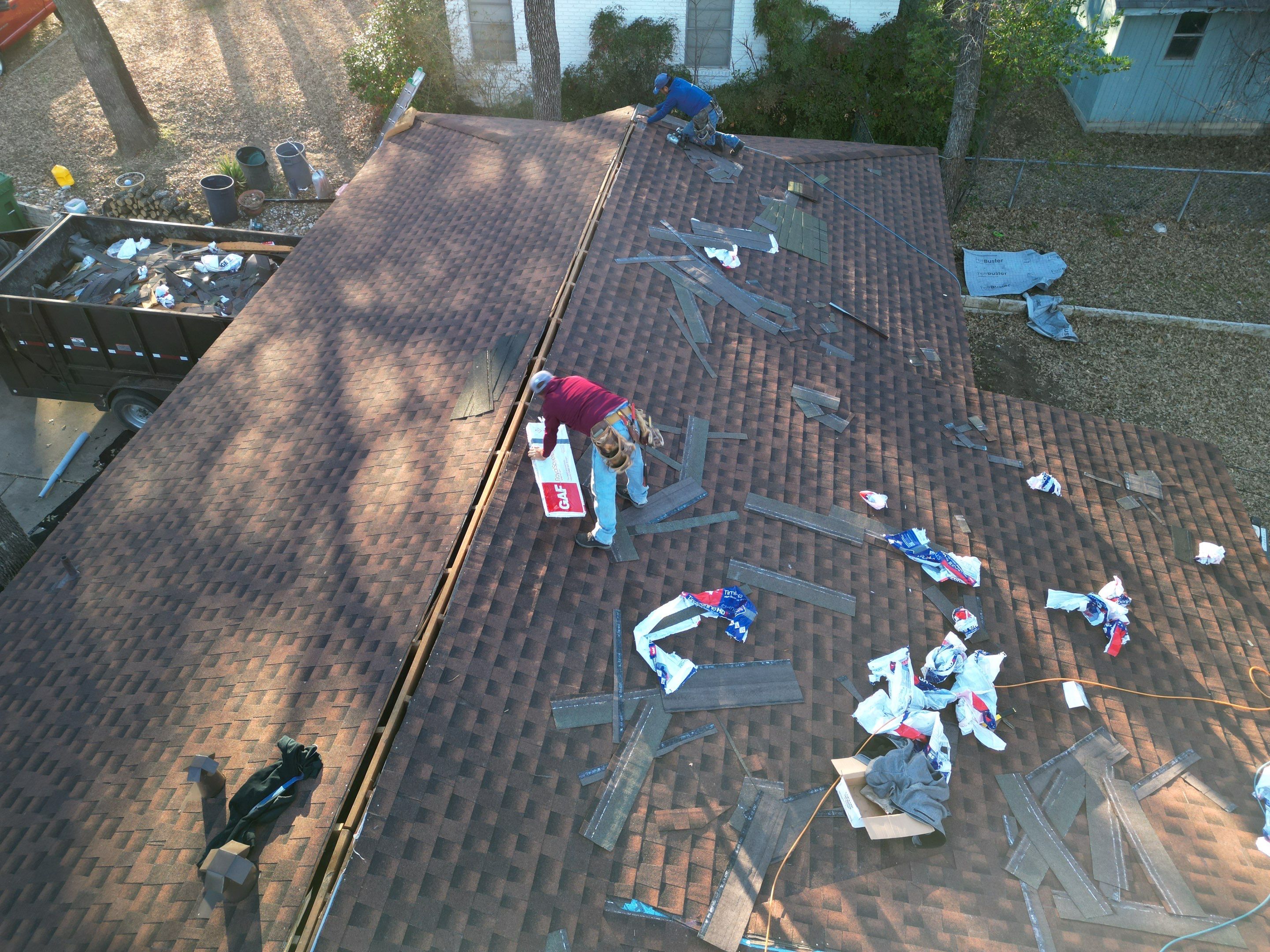 GAF Timberline Roofing System on a Beautiful older home by First United Roofing & Construction
