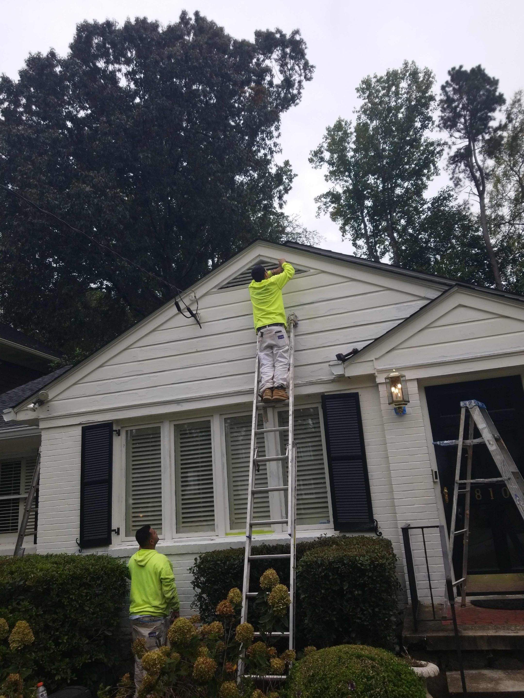 Full Exterior Repaint & Wood Repairs by Atlanta's Paint Doctor
