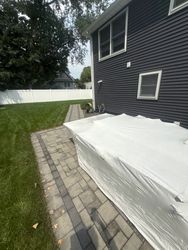 Gutter Cleaning in Westwood, NJ — Gallo Bros job photo