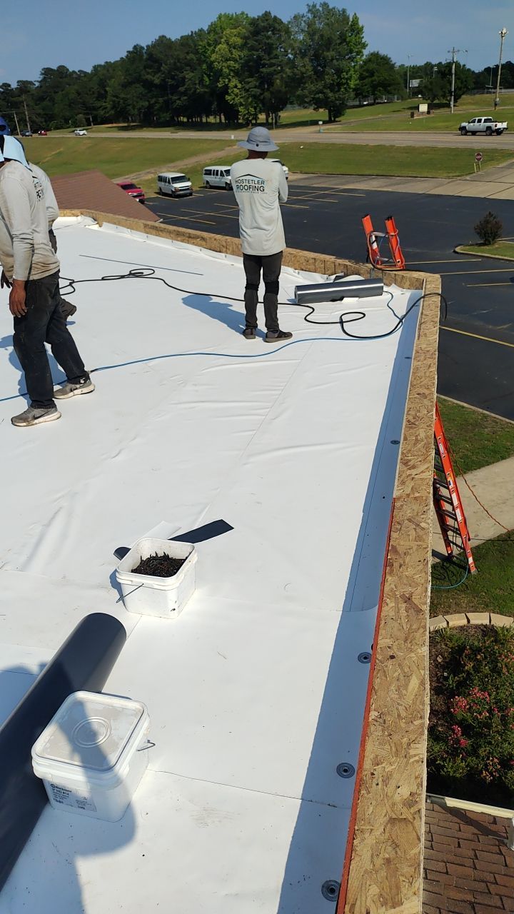 First Assembly of God, De Queen, Arkansas by Hostetler Roofing