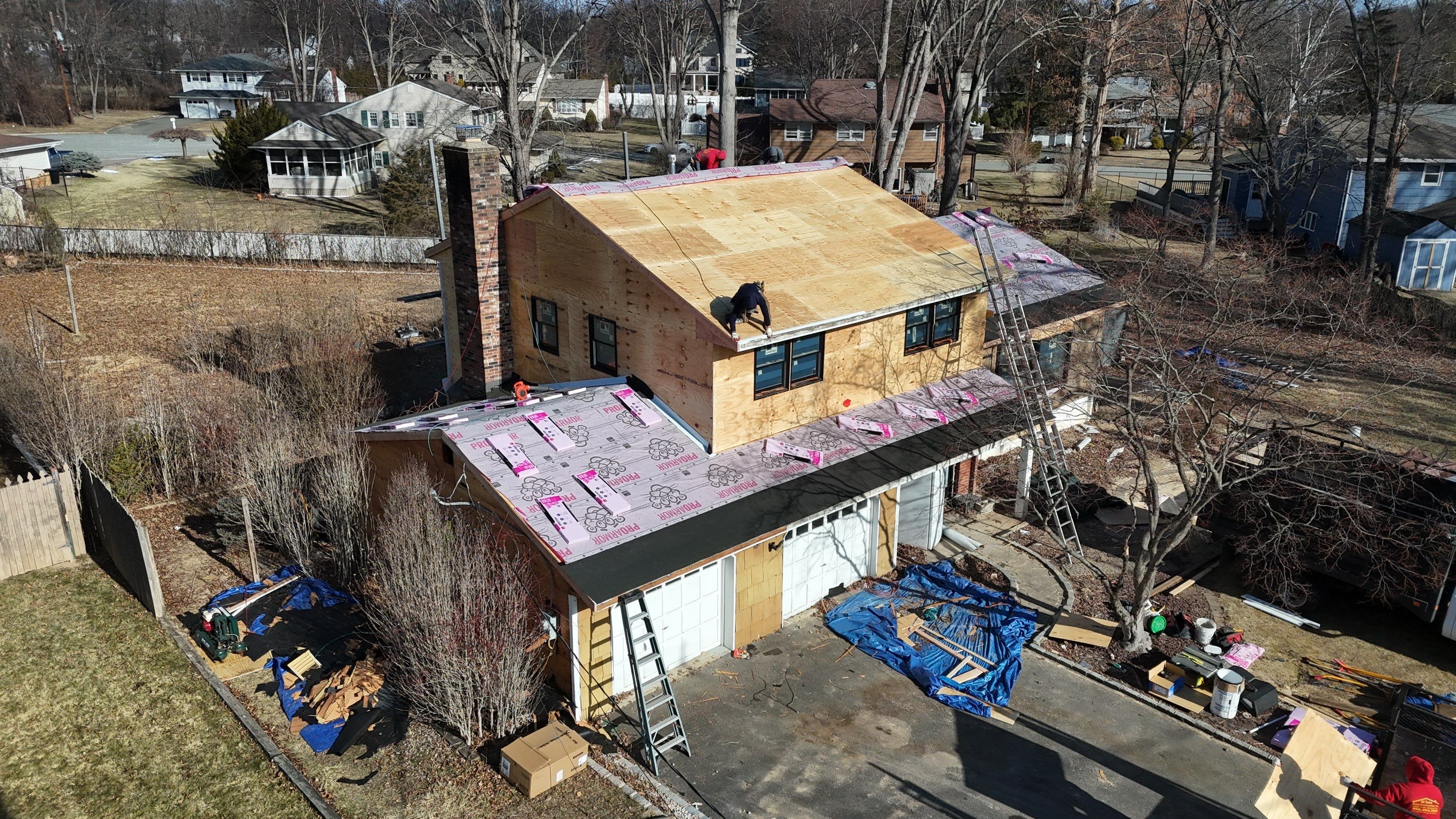 Full Exterior Remodel Project in Parsippany-Troy Hills, NJ by All State Home Improvement Inc.