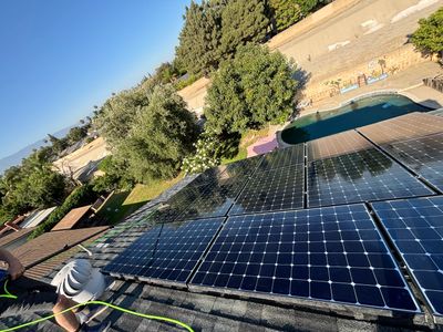 Solar Panel Cleaning
