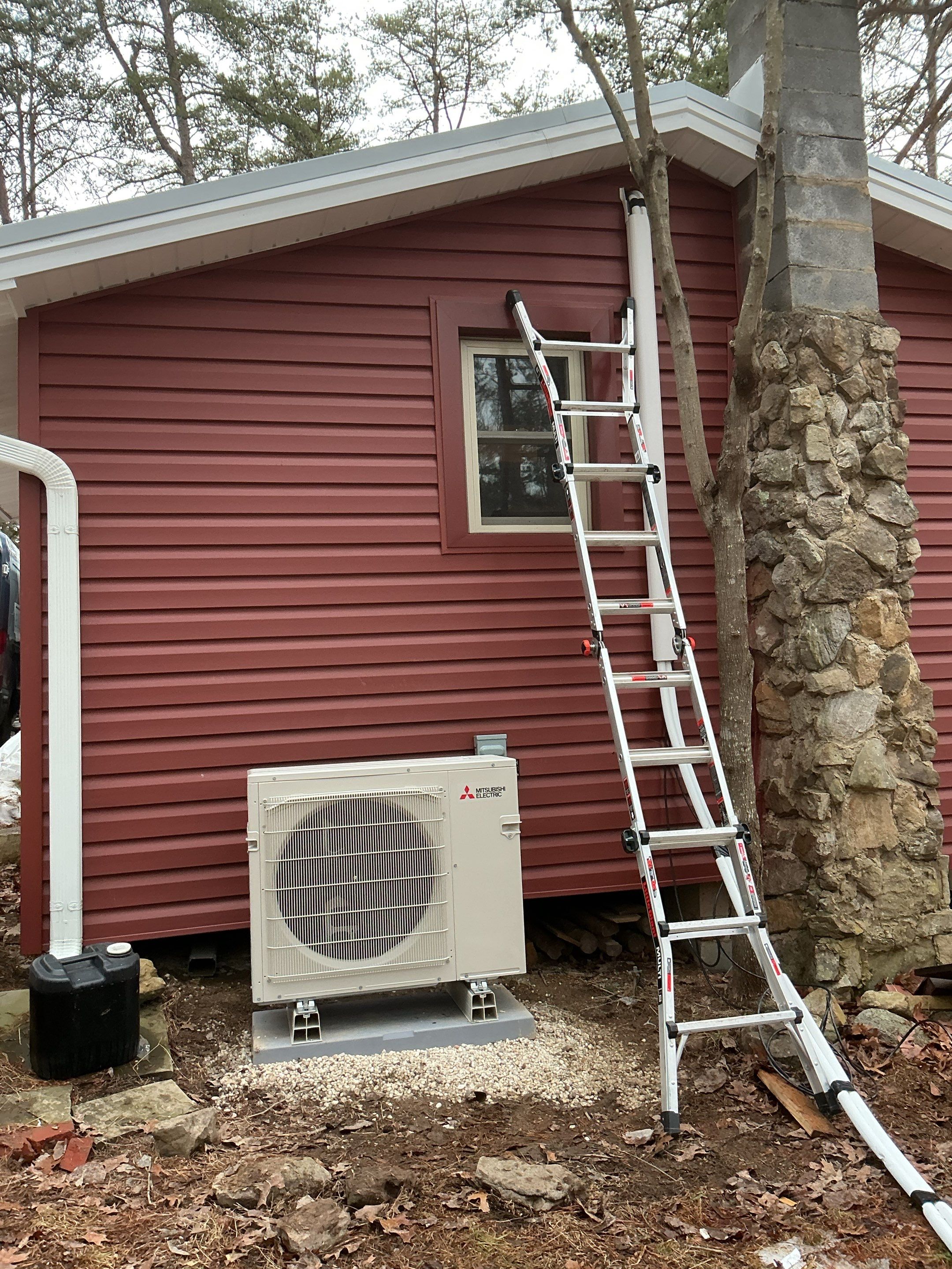 Mini-Split Install in Fort Valley by Elemental Heating and air conditioning LLC