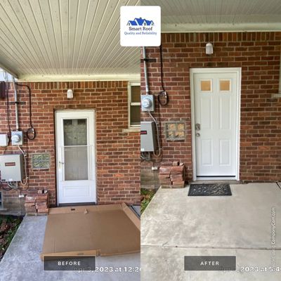 Entry Door using Replace Exterior Door