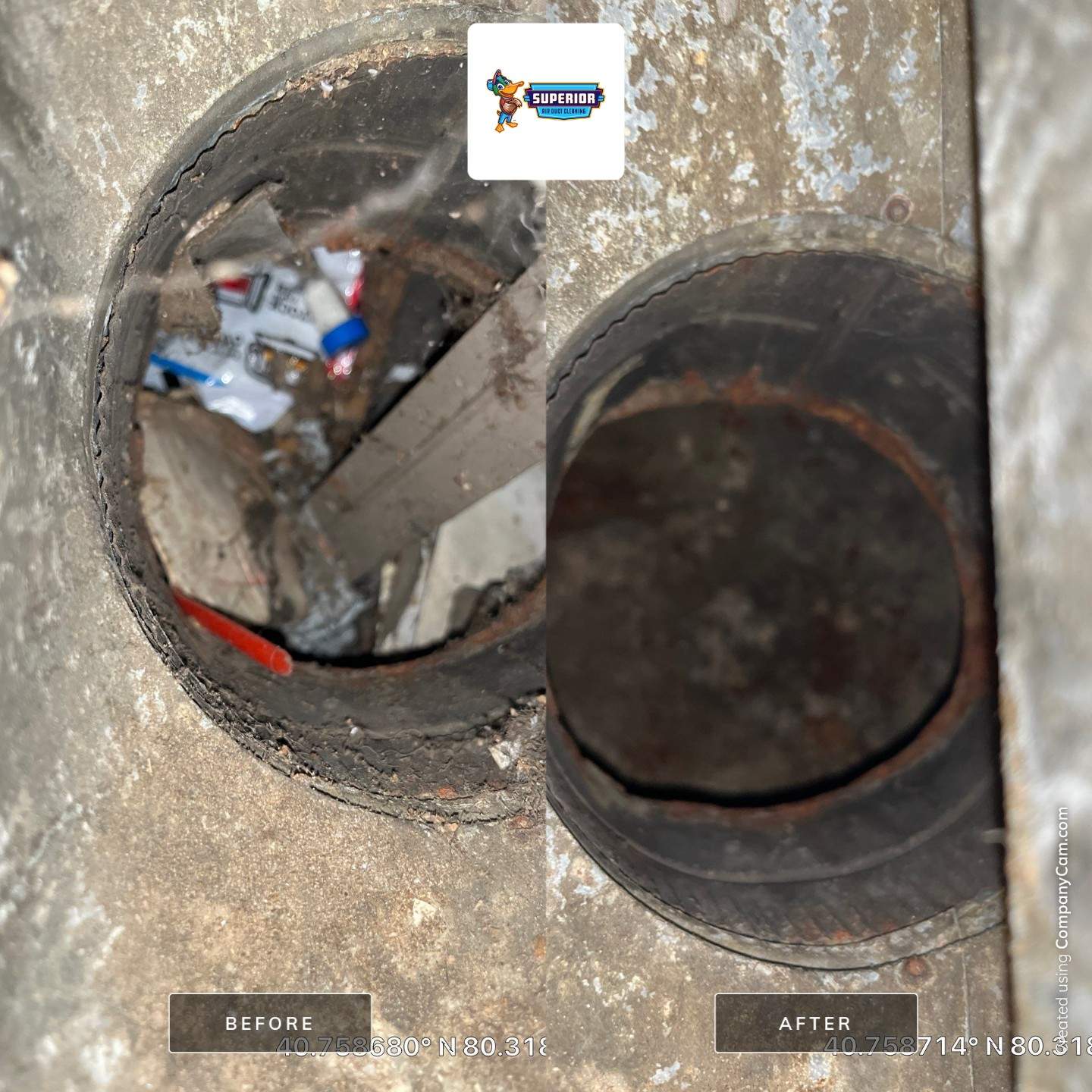 Air Duct Cleaning With a Vacuum Truck in Beaver Falls, PA by Superior Air Duct Cleaning
