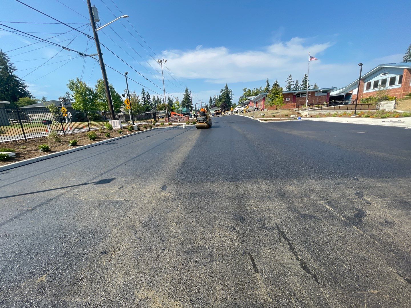Cedar Park | Christian School Asphalt Parking Lot Repair  by Jireh Asphalt & Concrete Inc 